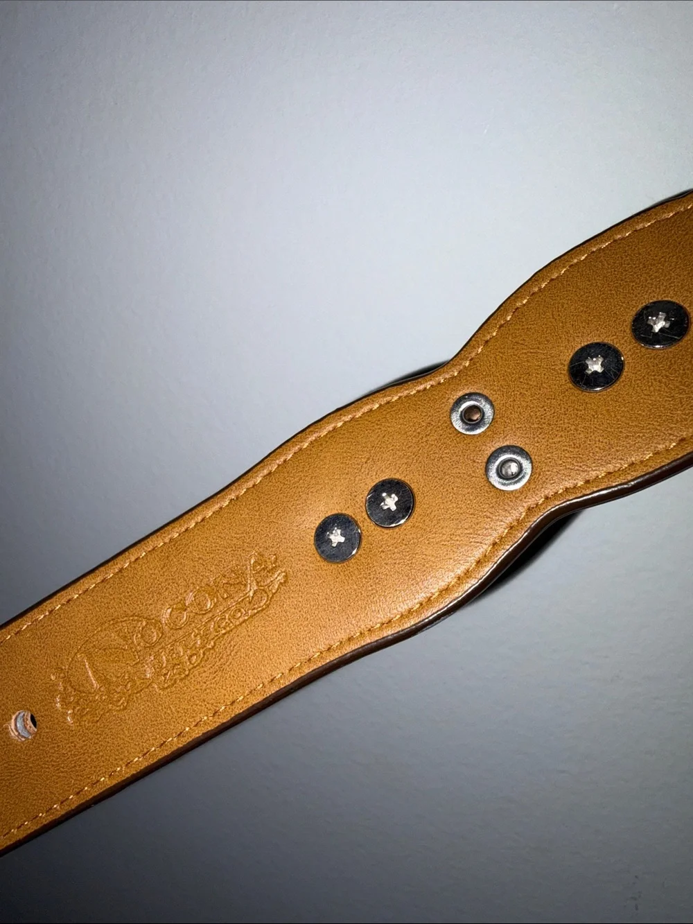 Nocona Brown Leather Kids Belt with Pink Rhinestone Conchos